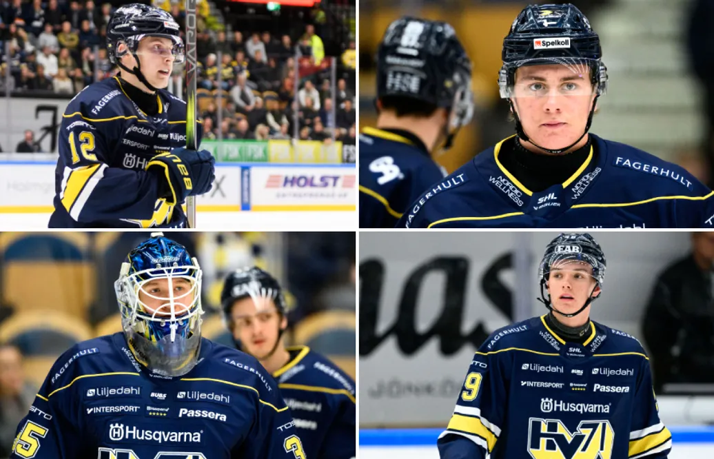 HV71 säkrar upp talangerna: “Ser en ljus framtid för samtliga”
