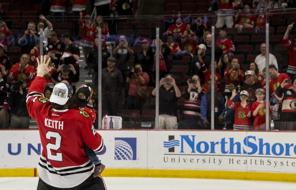 VIDEO: Den här reaktionen på Chicagos Stanley Cup-vinst är oslagbar