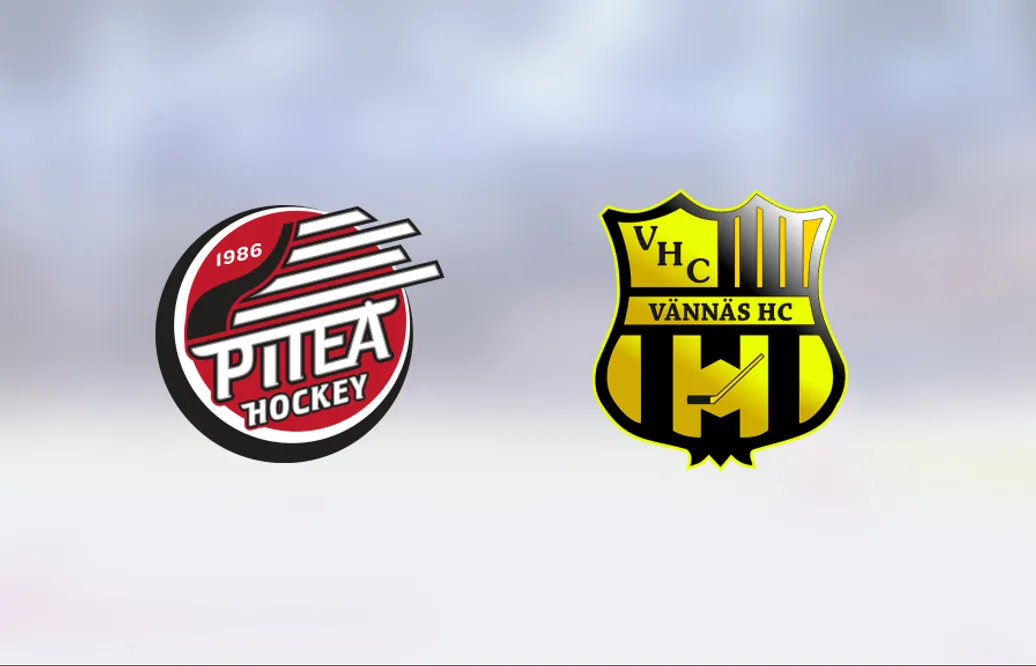 Målfest när Vännäs krossade Piteå i Isstadion LF Arena