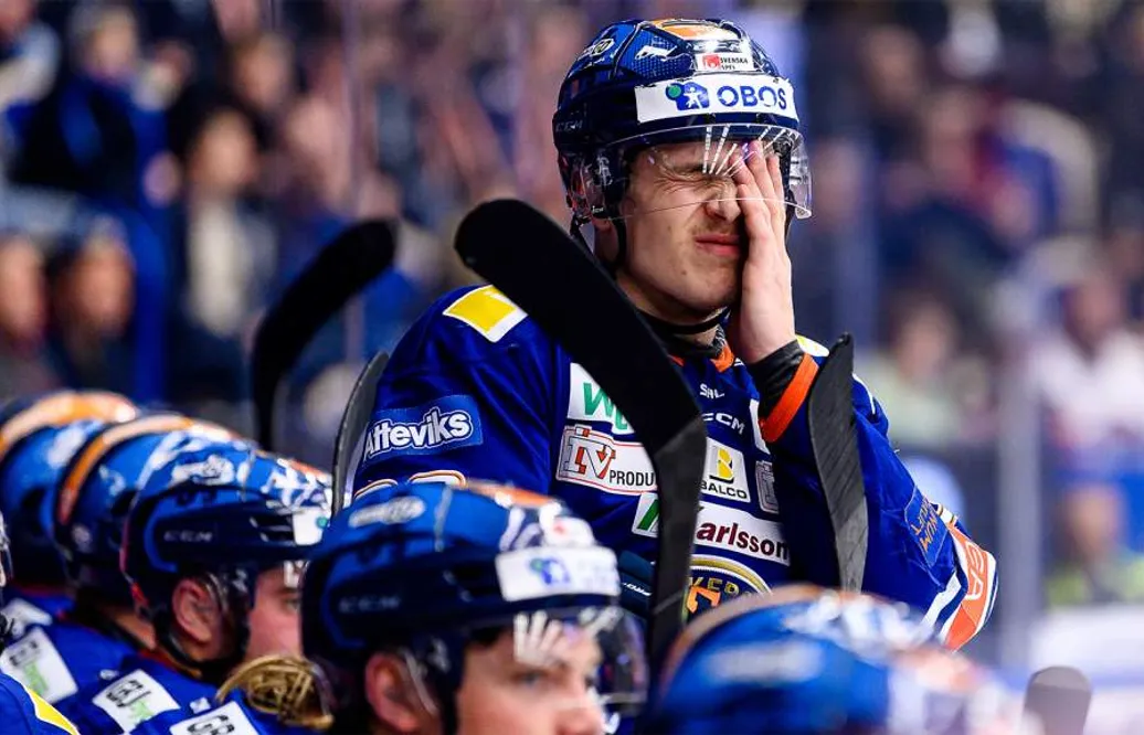 Pontus Holmberg skickas ner till AHL-igen