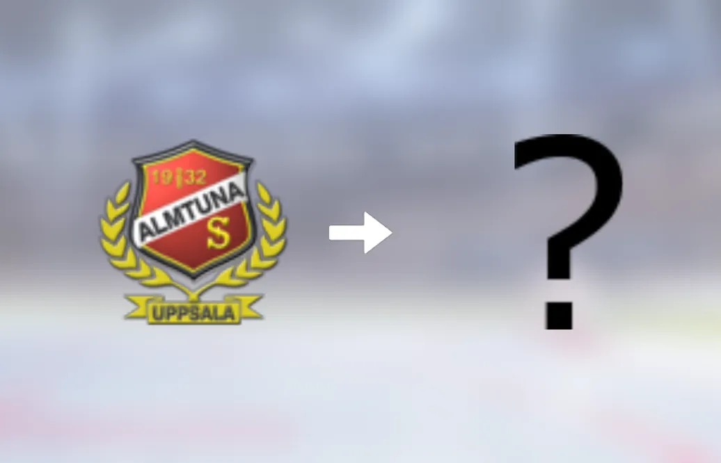 Almtuna IS tappar forwarden Johan Eriksson