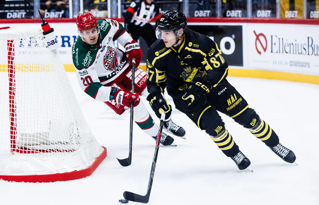 Martin Schreiber under HA-premiären mot MoDo.