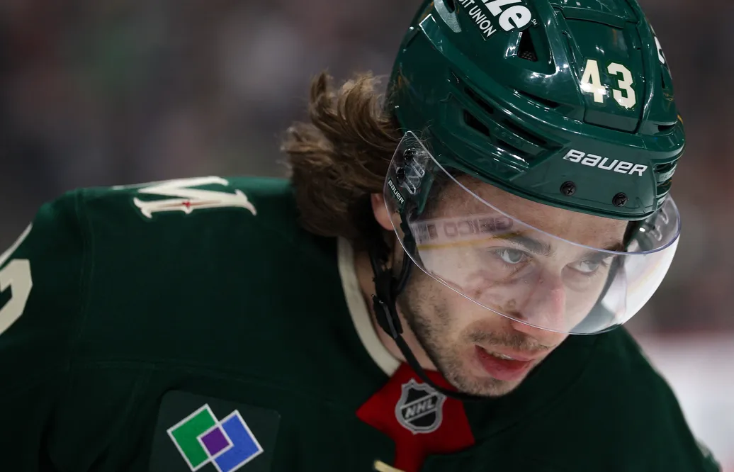 Minnesota Wilds ägare Craig Leipold vill säkra Quinn Hughes framtid så snart som möjligt. Foto: Matt Krohn-Imagn Images