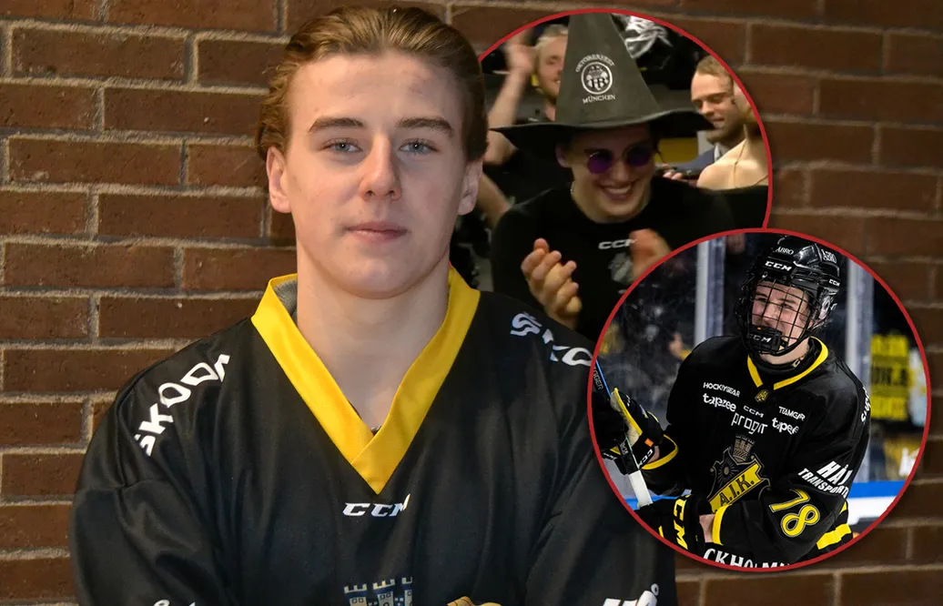 AIK-talangen: "Farsan ville inte att jag skulle börja med hockeyn"