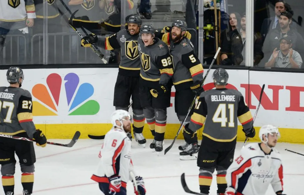 Vegas vann första finalmatchen