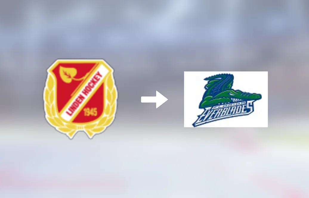 Florida Everblades värvar forwarden Adam Lidström från Linden Hockey