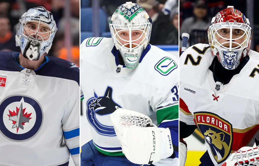 Hellebuyck, Demko och Bobrovsky finalister till Vezina Trophy