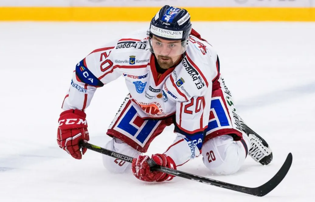 Draftad av Detroit – nu får han ny chans i Hockeyallsvenskan