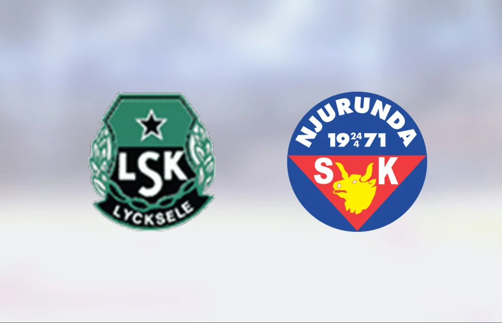 Efterlängtad seger för Lycksele – bröt förlustsviten mot Njurunda