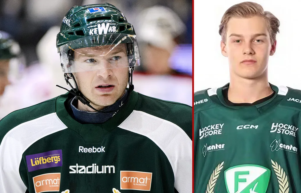 Isak Holtet, son till Marius Holtet, får debutera för Färjestad.