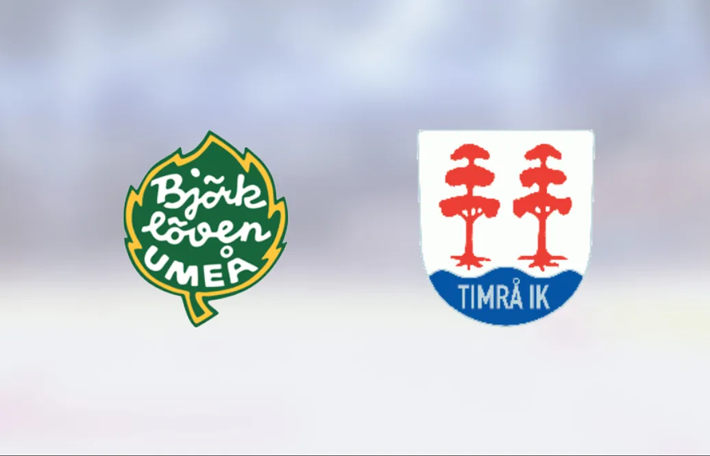 Utklassning när Björklöven besegrade Timrå i Winpos Arena