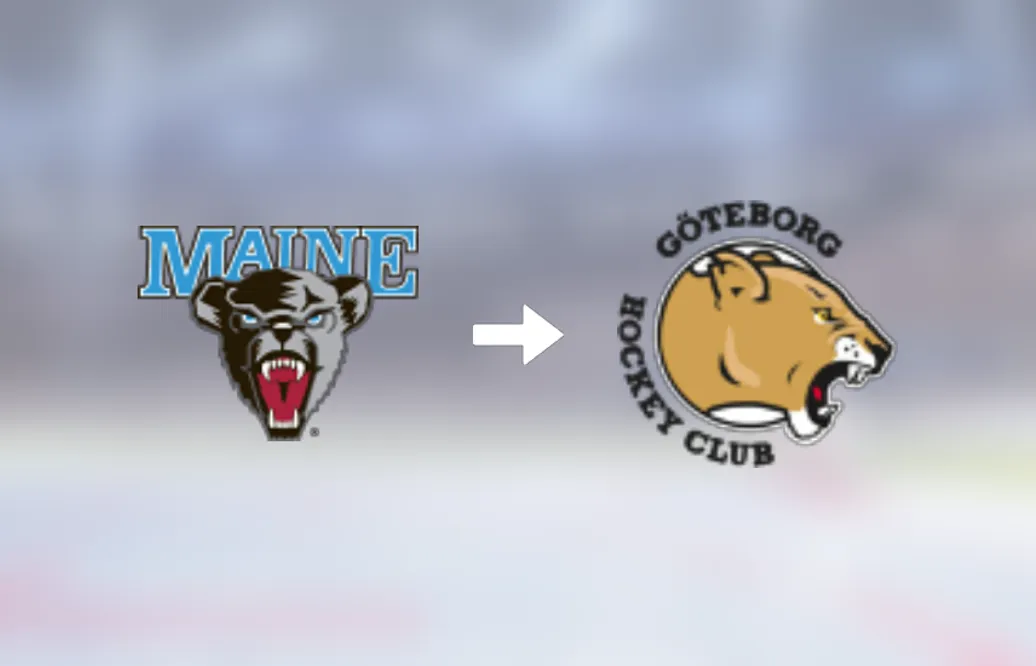 Förre University of Maine-spelaren klar för spel i Göteborg HC