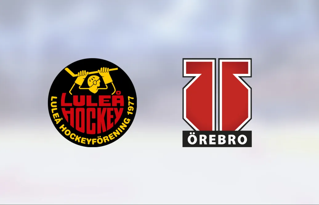 Stark vändning till seger för Luleå mot Örebro Hockey J18