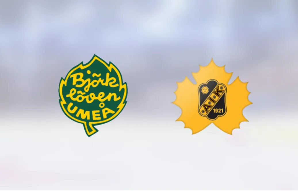 Tre poäng för Skellefteå hemma mot Björklöven