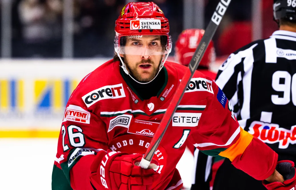 Emil Wahlberg blir ny lagkapten för MoDo Hockey