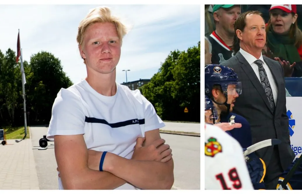 Buffalo bekräftar: De väljer Rasmus Dahlin i draften – ”Han kommer ge oss hopp”
