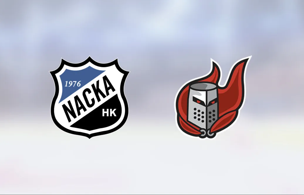 Nyköping avgjorde tät match mot Nacka i tredje perioden