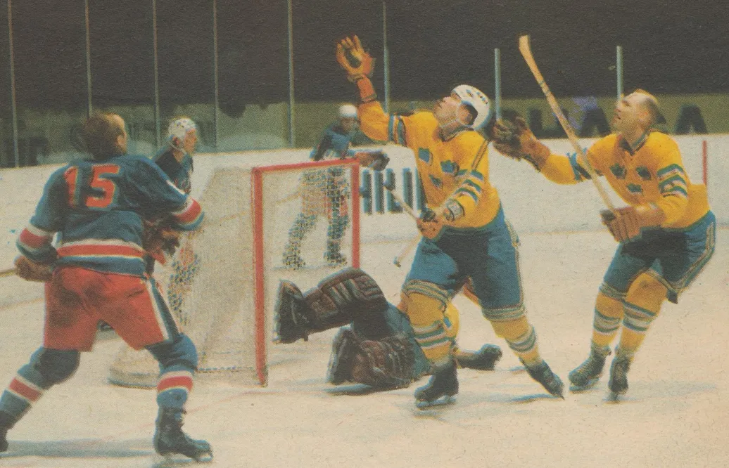 VM 1963 mot USA. Roland Stoltz och Bert-ola Nordlander.