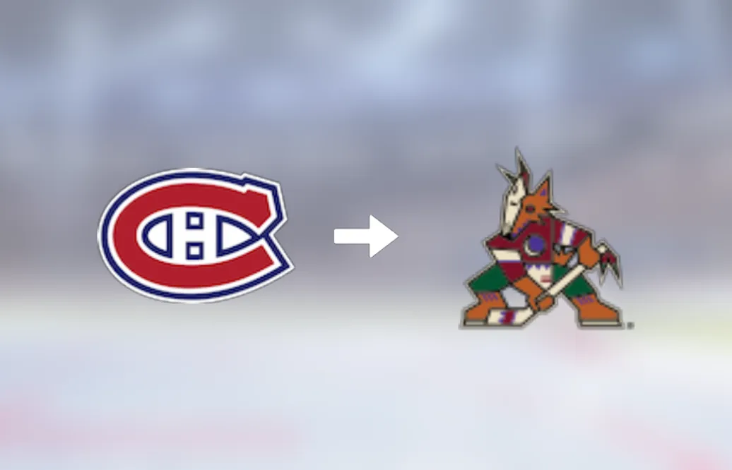 Forwarden Laurent Dauphin är nu klar för spel i Arizona Coyotes