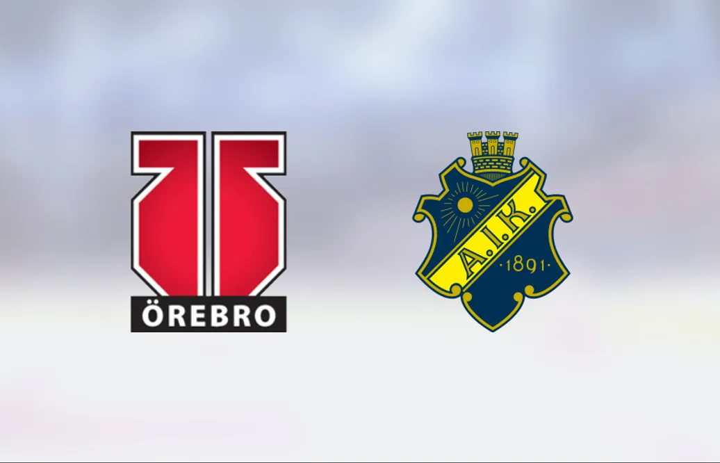Stark defensiv när Örebro Hockey vann mot AIK