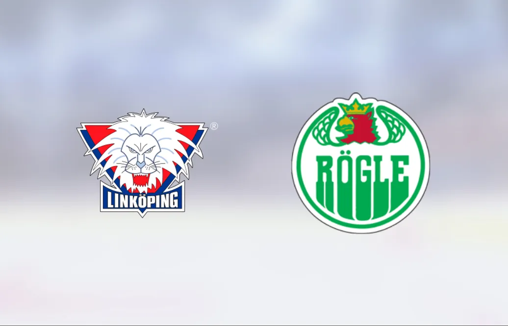 Linköping tog hem segern efter förlängning mot Rögle