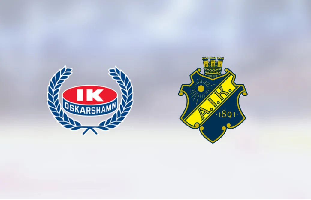 Oskarshamn vann med 5-4 hemma mot AIK