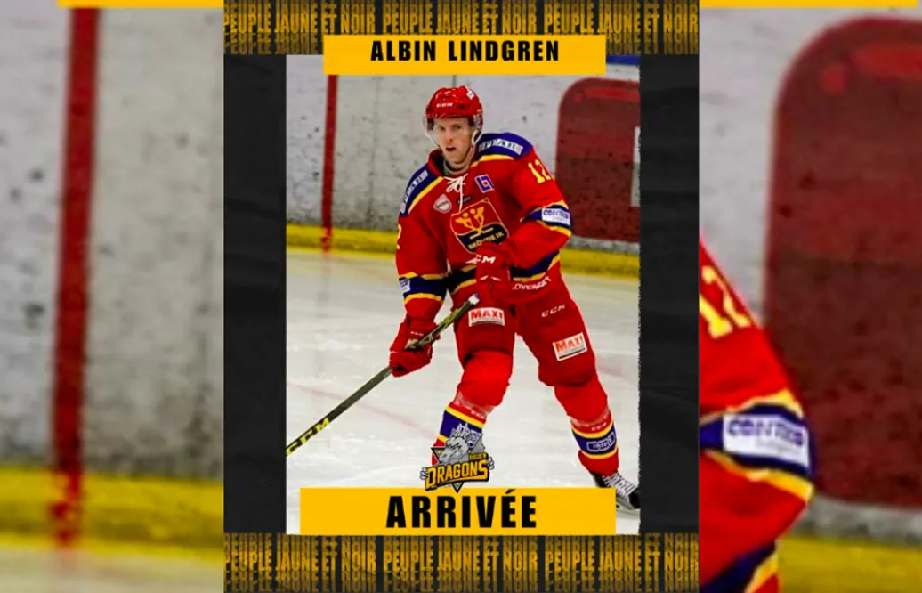 Albin Lindgren klar för spel i Rouen