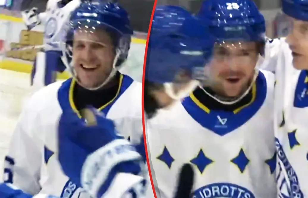 Tyler Kelleher och Nathan Staios klev fram för Leksand.