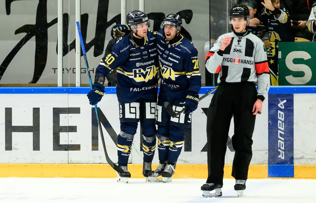 Får förlängt med HV71 – trots vikande poängform