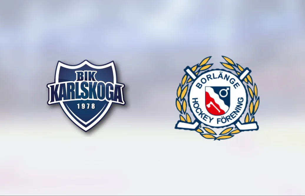 Borlänge bröt BIK Karlskoga J20:s fina vinstsvit