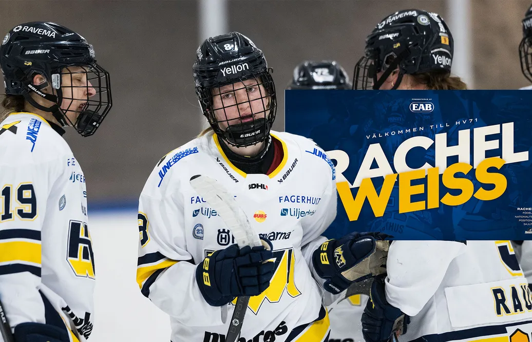 Rachel Weiss klar för HV71