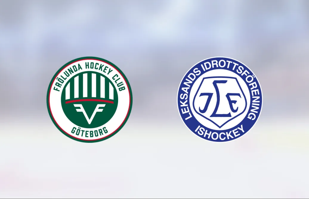 Frölunda tog ny seger i serien mot Leksand