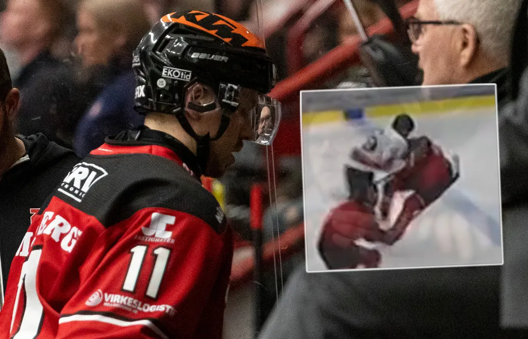 Örebro-stjärnan klev av: "Hård kollision"
