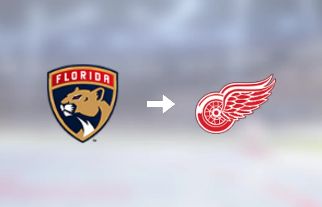 Robert Hägg klar för spel i Detroit Red Wings