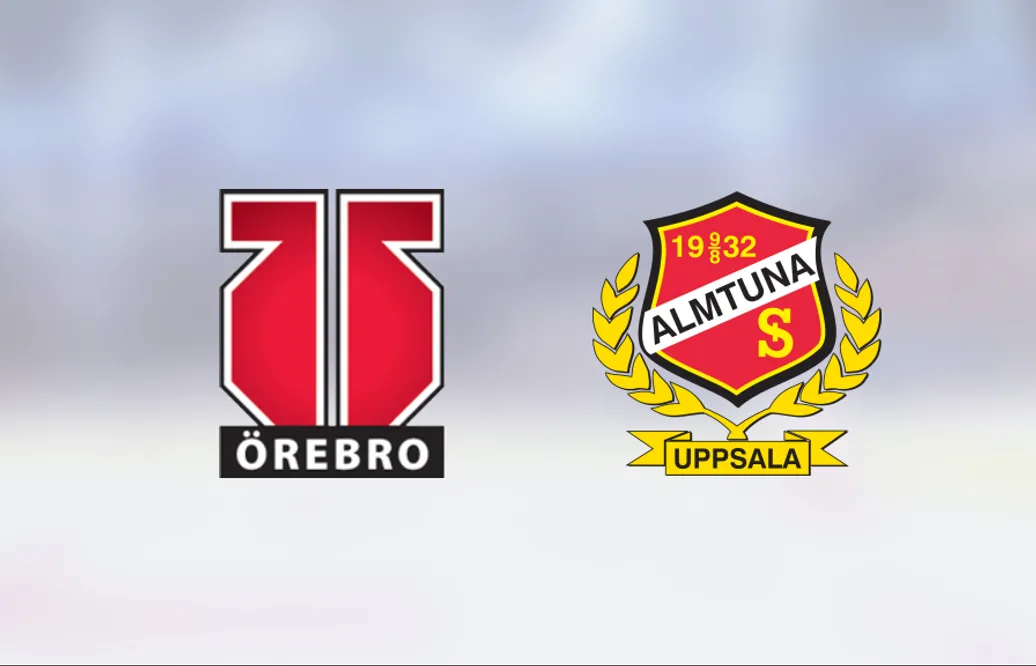 Örebro Hockey J20 toppar tabellen efter seger mot Almtuna