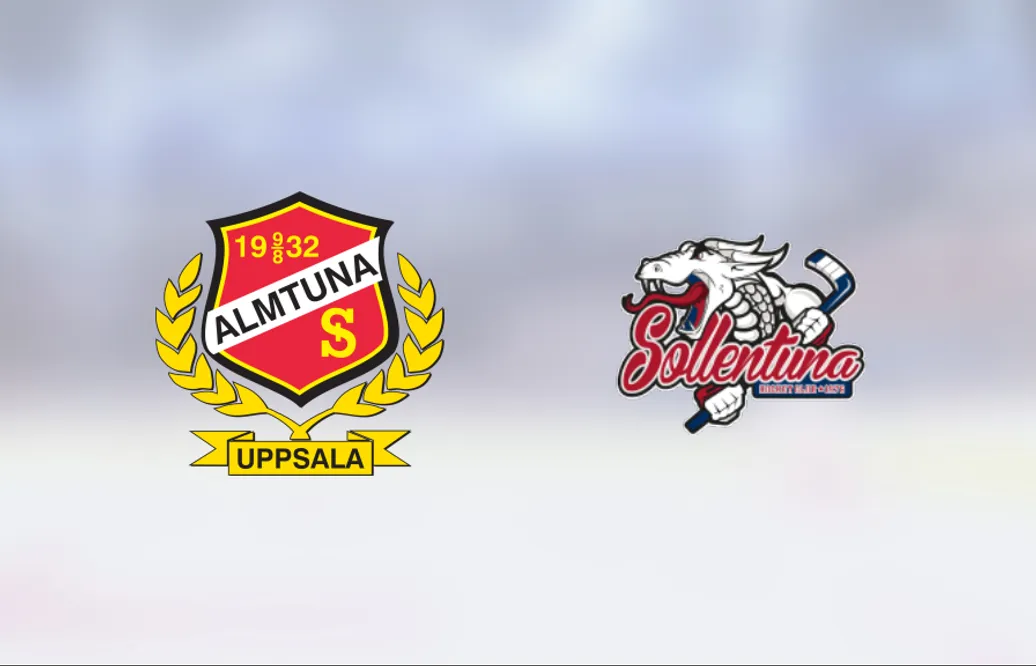 Almtuna vann hemma mot Sollentuna
