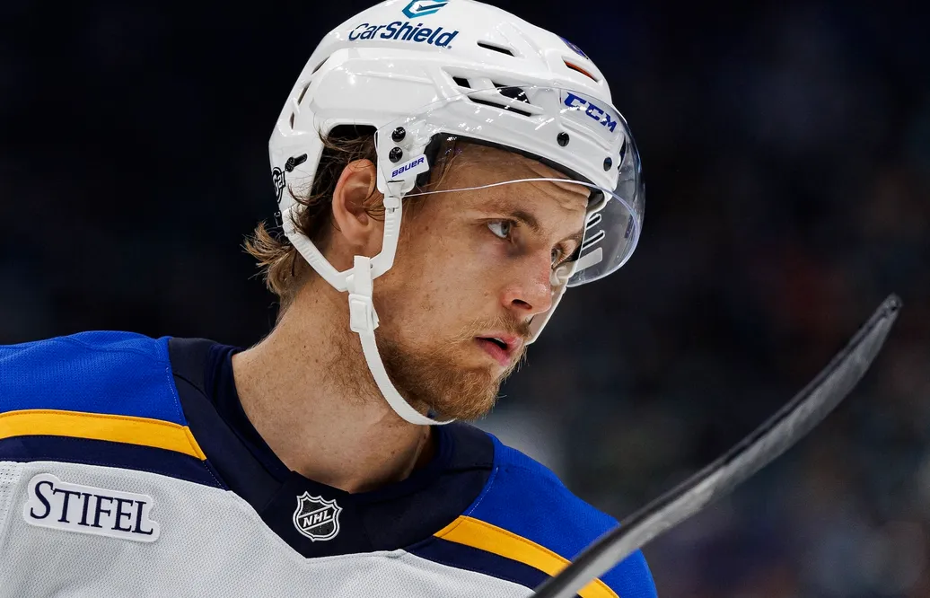 Philip Broberg visade väldigt lovande tendenser under första säsongen i St. Louis
