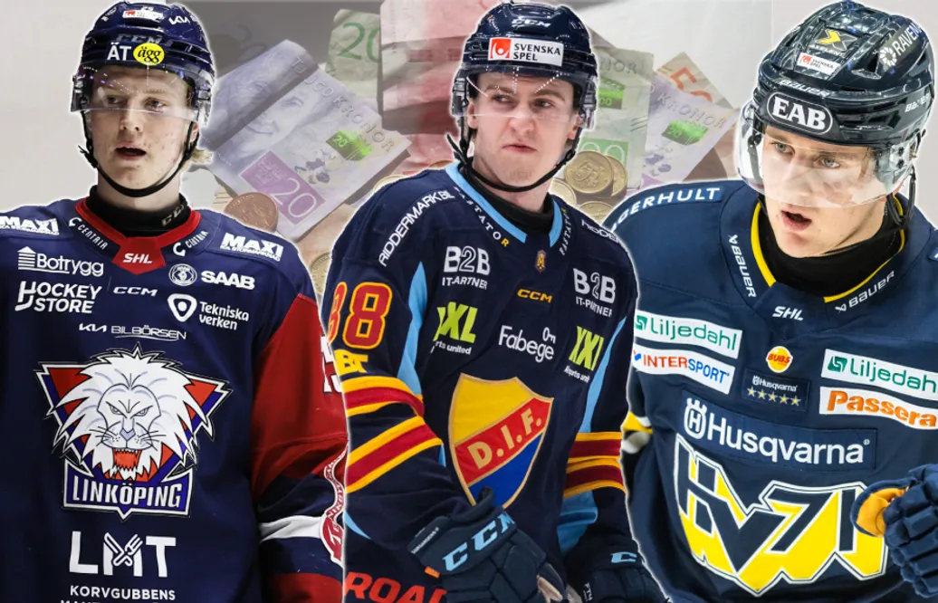 Så mycket har de svenska klubbarna tjänat på NHL-kontrakten