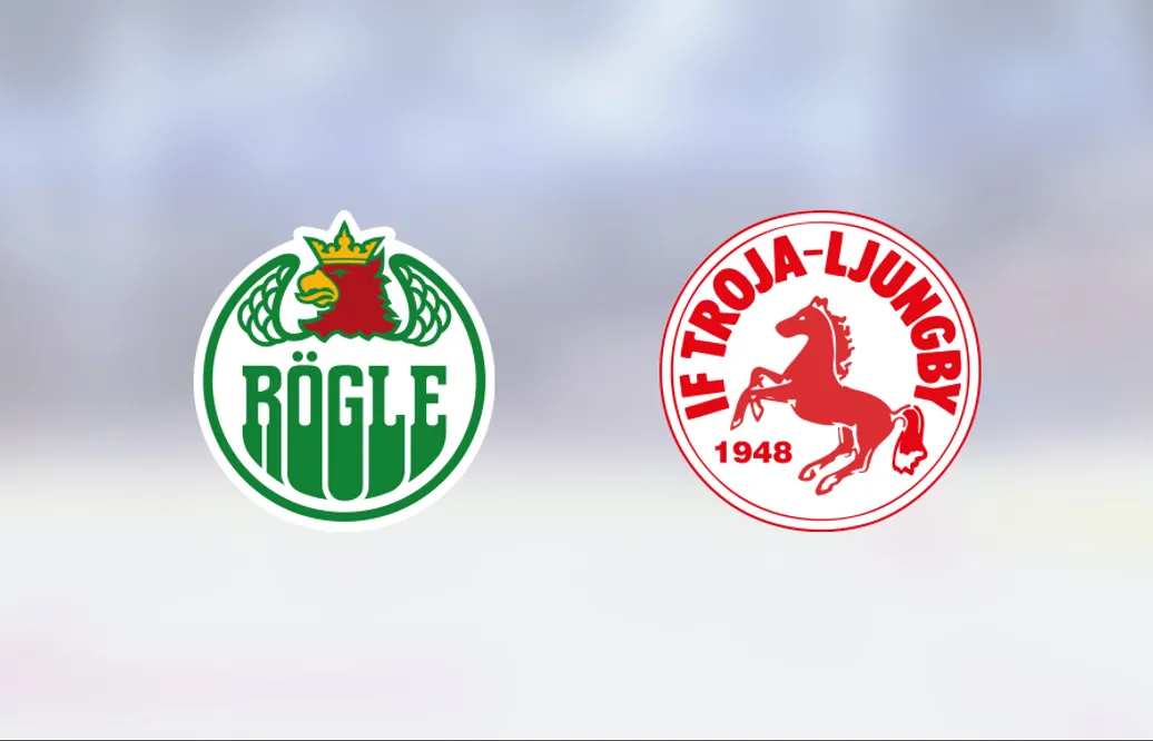 Troja/Ljungby J18 kunde inte stoppa formstarka Rögle