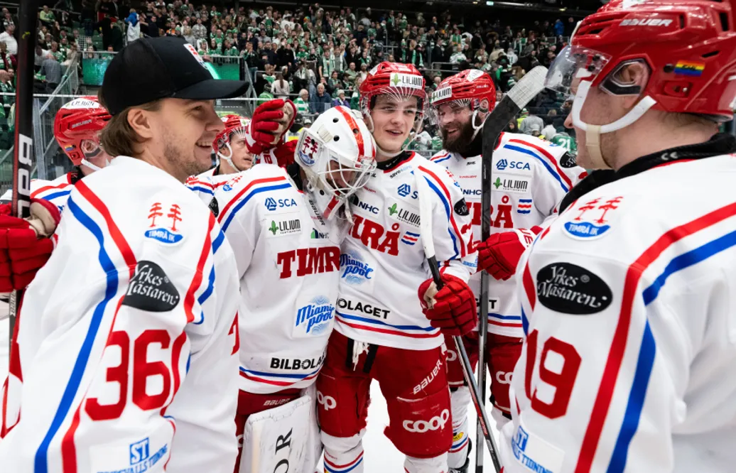 Timrå vann mot Djurgården – tog första medaljen på 38 år