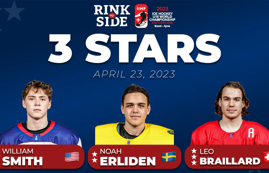 De tre största stjärnorna från dag fyra av U18-VM