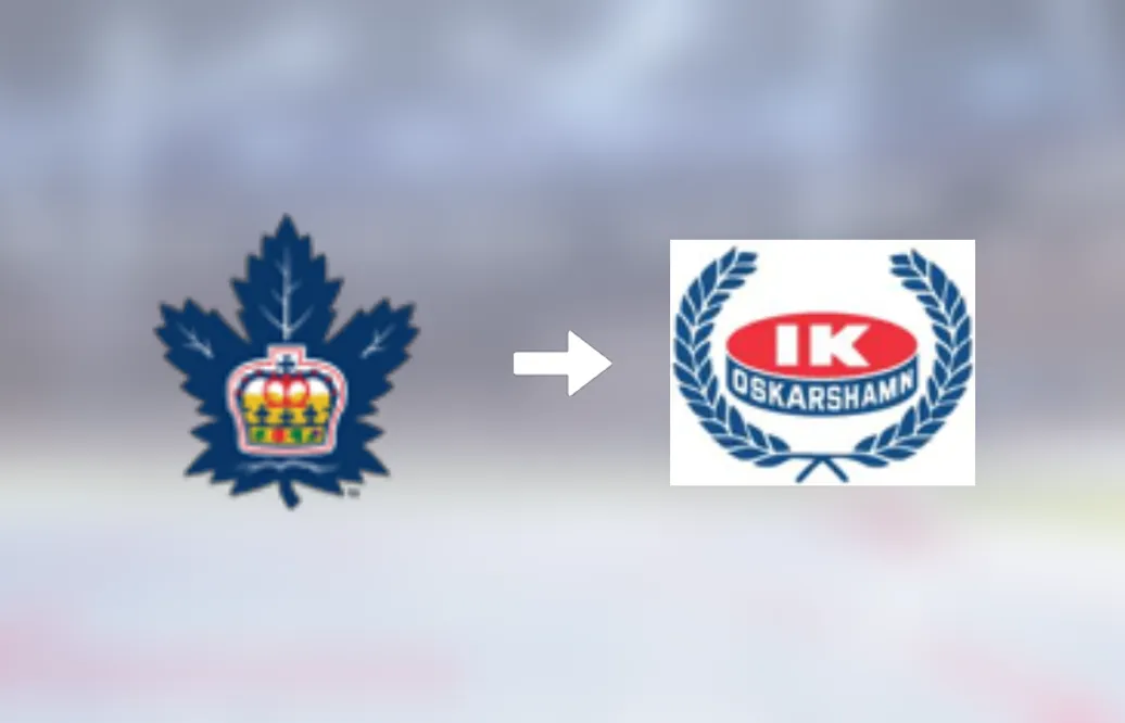 Forwarden Antti Suomela är nu klar för spel i IK Oskarshamn