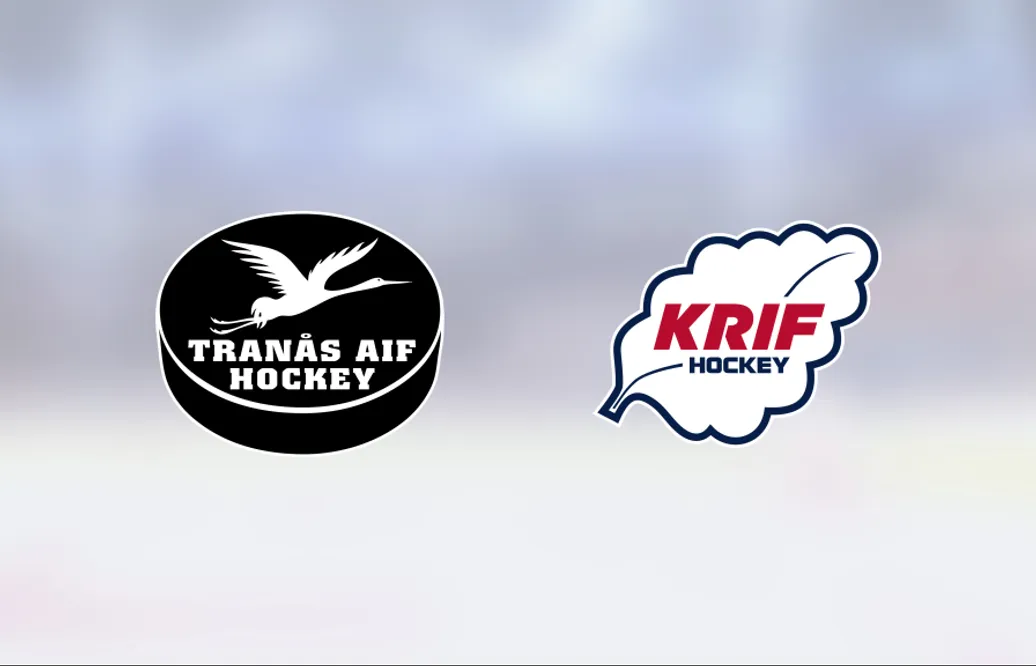 Tranås segrare hemma mot KRIF