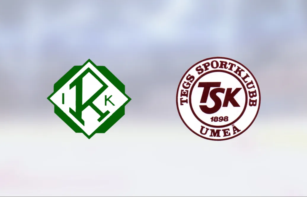 Rosvik vann med 5-4 hemma mot Teg