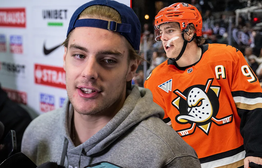 Leo Carlsson tar plats bland NHL:s bästa centrar. 