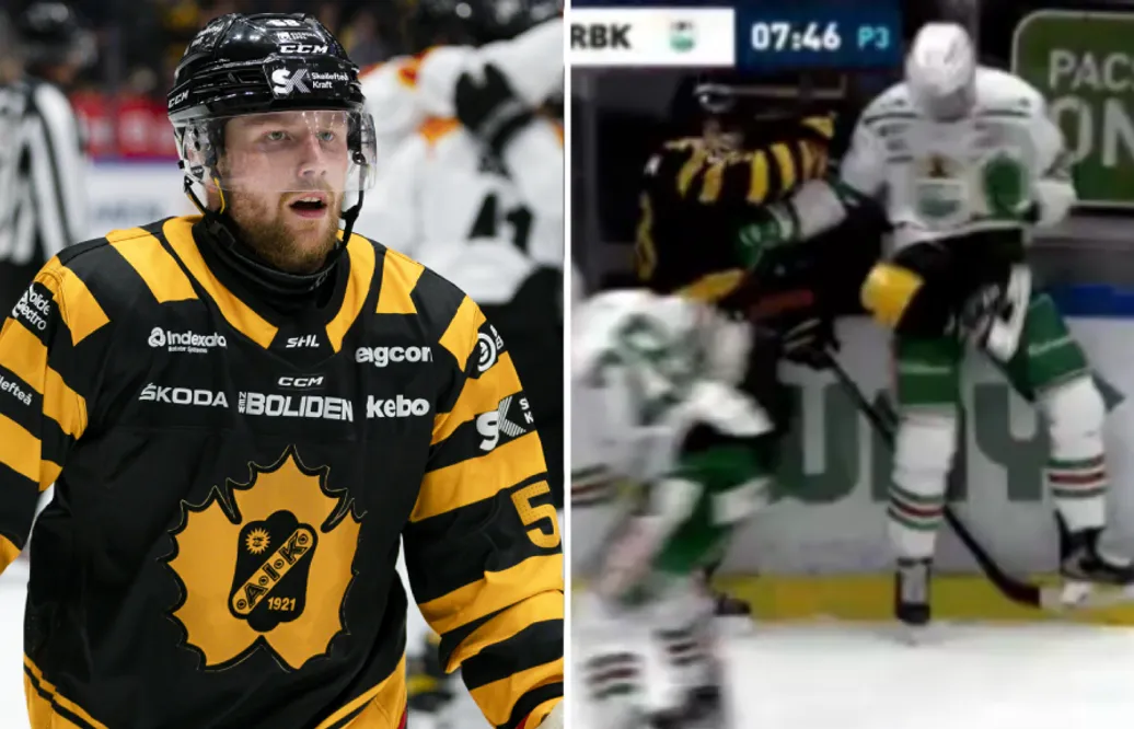 Oskar Nilsson anmäls för sparken mot Adam Tambellini