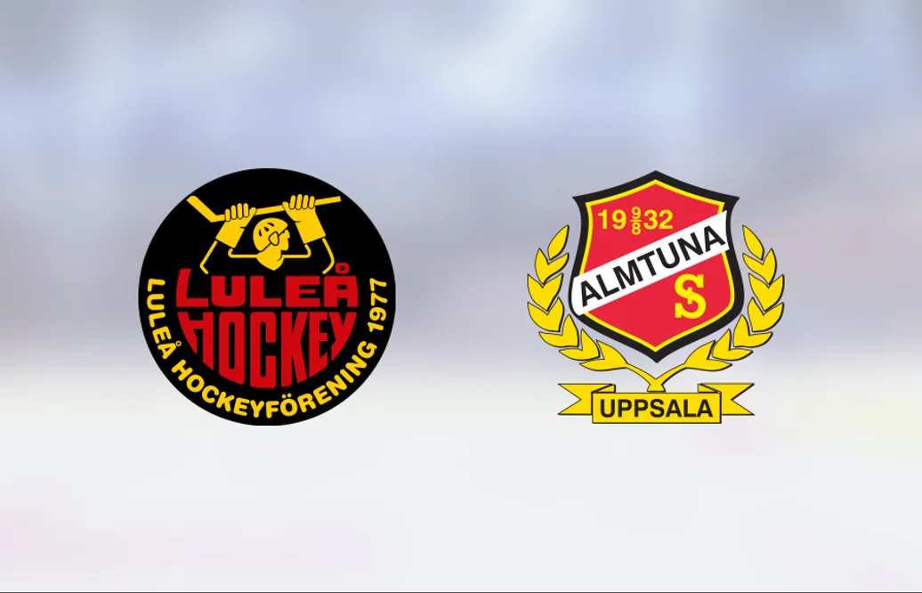 Luleå vann toppmötet mot Almtuna med 5-4