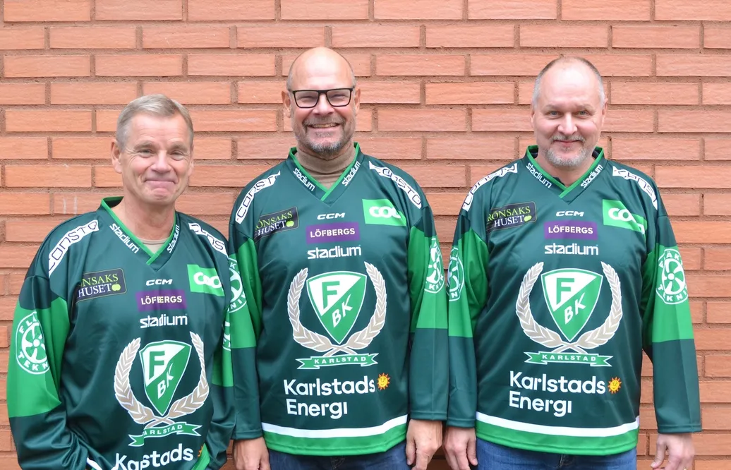 Håkan Loob, Thomas Rundqvist och Jan Ingman - en klassisk FBK-kedja