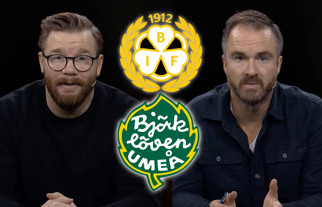 TV: Robin Figren och Mikael Tellqvist oense om vilket lag som går upp i SHL
