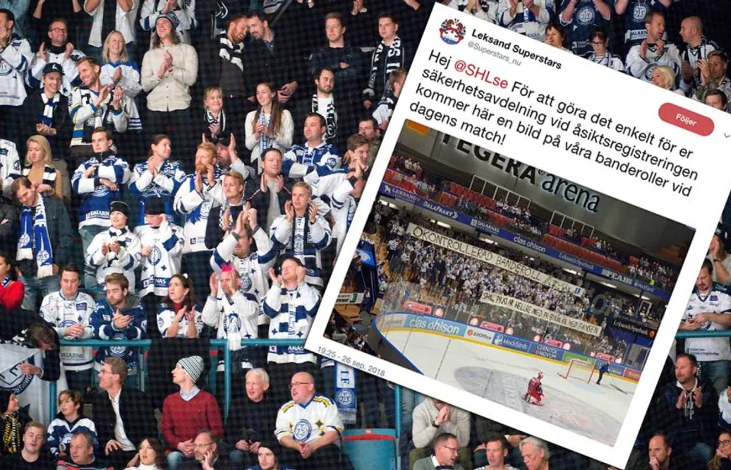Leksandsfansens markering: ”SHL pratar hellre med PR-byrån än med fansen”